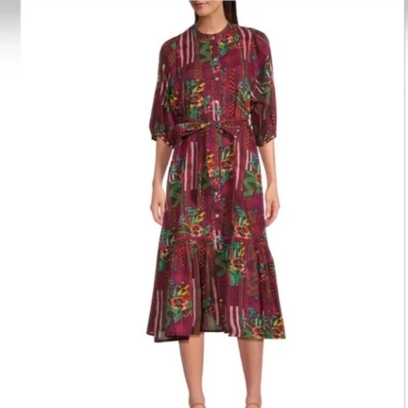 Ro's Garden Dresses & Skirts - Ro's Garden Campeche Flirty Midi Dress Roberta Freymann